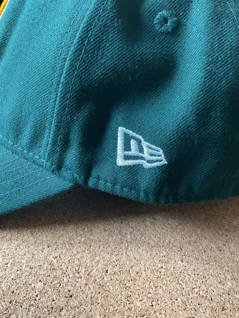 New Era Baylor University dark green adjustable baseball hat - Picture 3 of 6